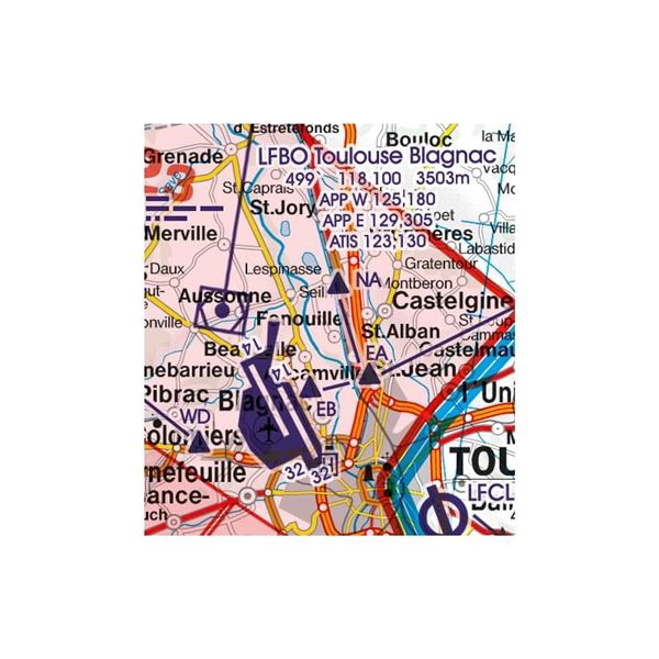 France North East VFR ICAO Chart 2025