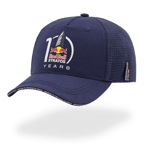 Red Bull - Kšiltovka Stratos 10 Years modrá