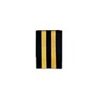 Epaulettes, 2 Bar Gold 1/4", pair