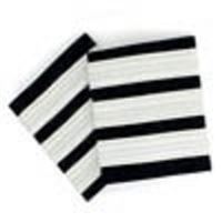 Epaulettes, 3 Bar Silver 1/2", pair