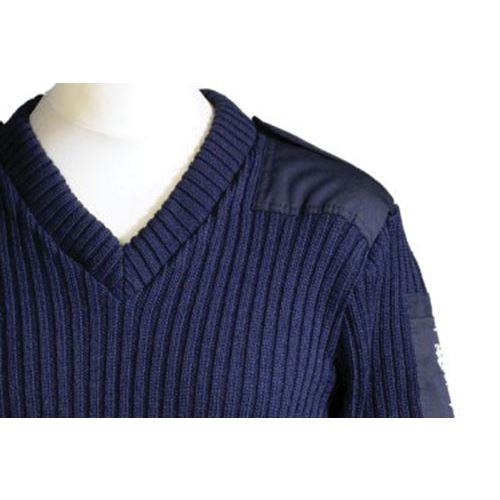 NATO V-Neck Uniform Jumper, blue, XXL