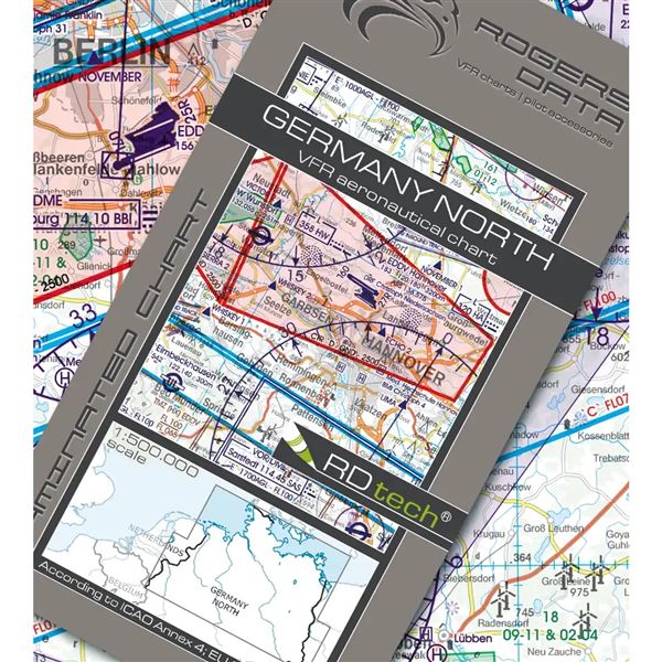 Germany North VFR ICAO Chart 2025