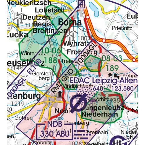 Germany South VFR Chart 2024 