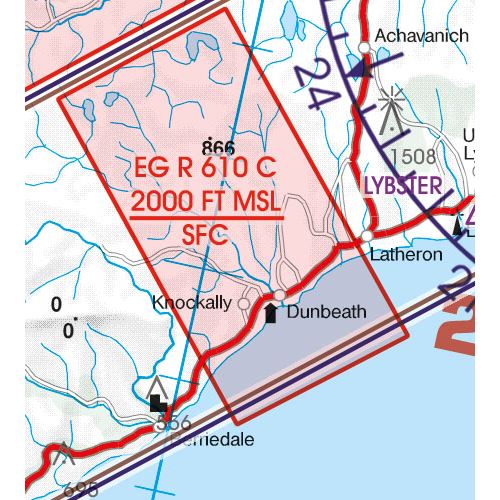 Great Britain Center VFR Chart 2024