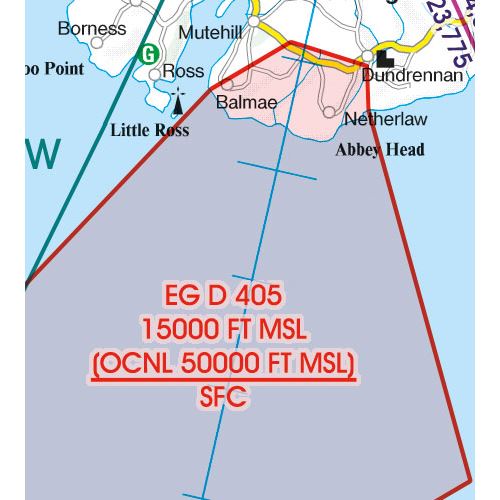 Great Britain South VFR ICAO Chart 2025