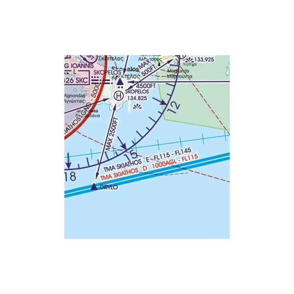 Greece South East VFR ICAO Chart 2025