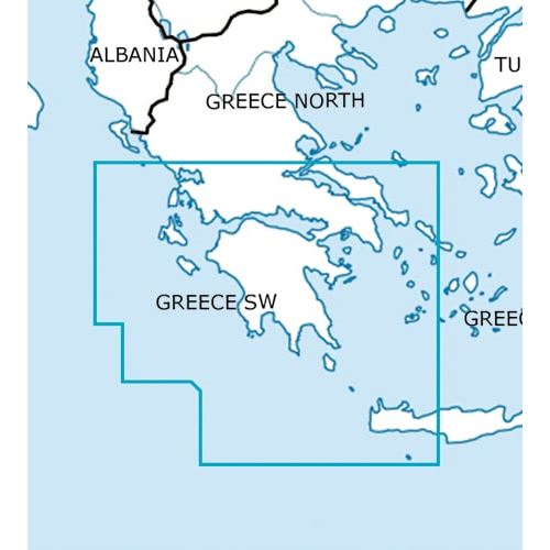 Greece South West VFR ICAO Chart 2025