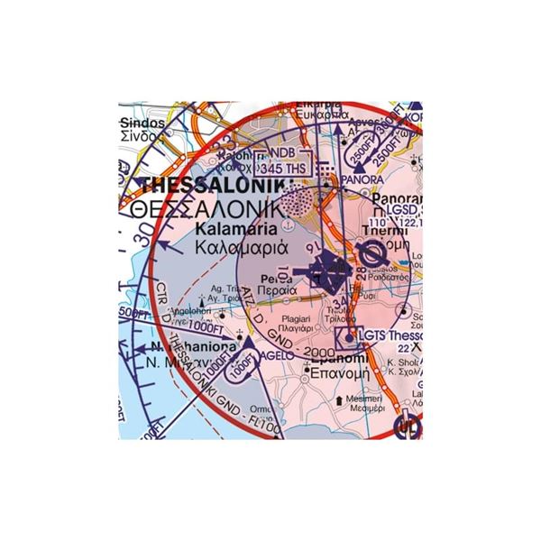 Greece South West VFR Chart 2024