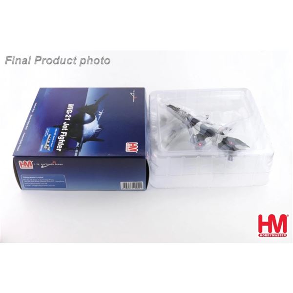 Model MiG-21MF Fishbed-J Slovak Air Force, signature 1:72