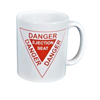 Danger Mug white