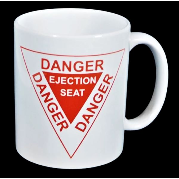 Mug Danger, white