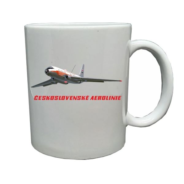 Tupolev Tu-104 ČSA Mug 