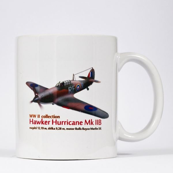 Hrnek s potiskem Hawker Hurricane