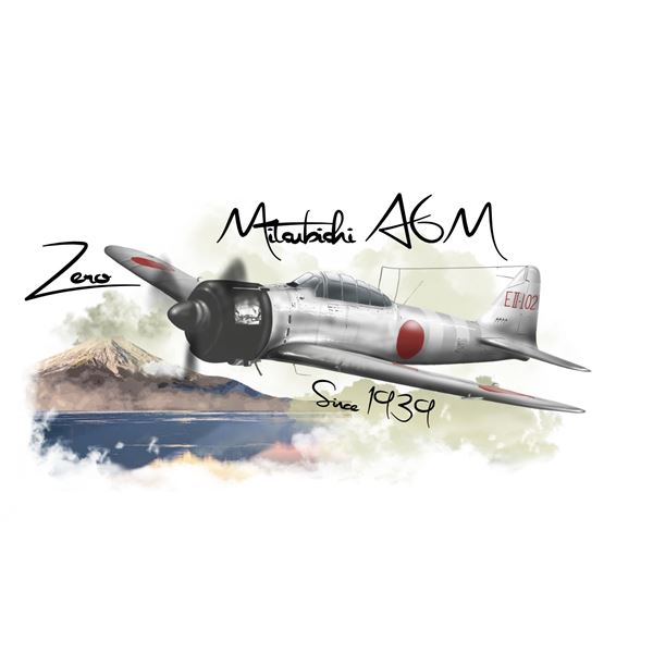 Hrnek Mitsubishi A6M Zero