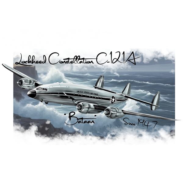 Hrnek Lockheed Constellation C-121A Bataan