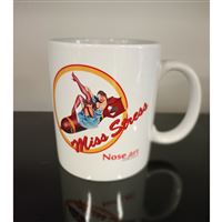 Hrnek s potiskem Nose Art Miss Stress
