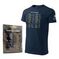 ANTONIO T-shirt ICAO Alphabet, XL