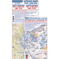 ICAO chart Czech Rep. + Slovakia 2026 paper