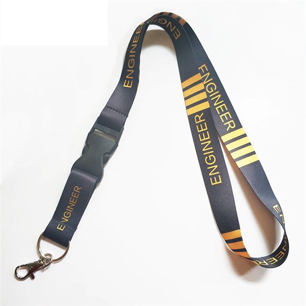 Lanyard "ENGINEER" black