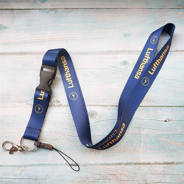 Lanyard Lufthansa blue
