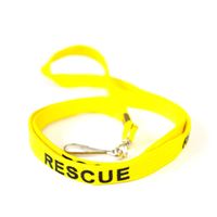 Lanyard “RESCUE” yellow