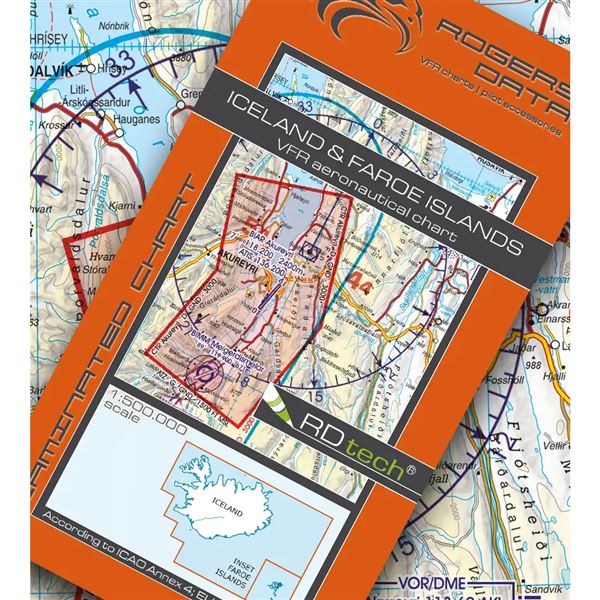 Island VFR ICAO mapa 2024