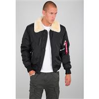 Alpha Industries Jacket Injector III, black/beige L Alpha Industries Jacket Injector III, black/beige L