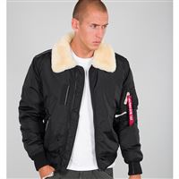 Alpha Industries Jacket Injector III black/beige, M