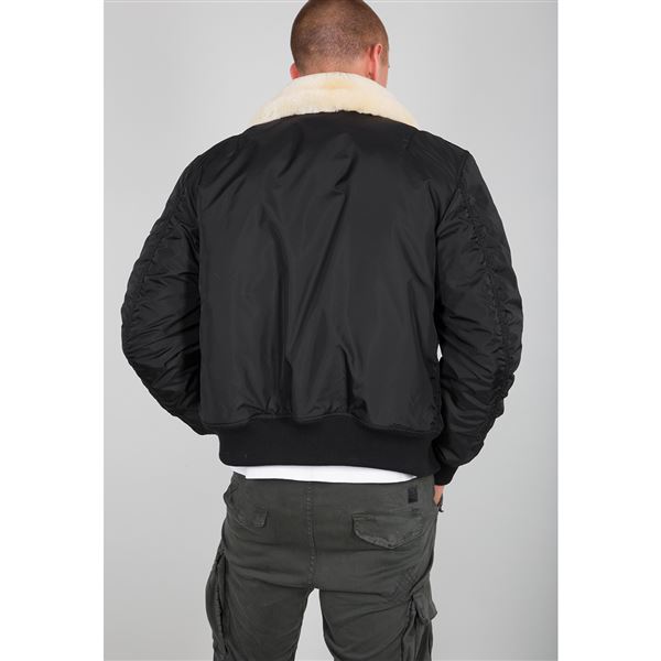 ALPHA INDUSTRIES: jacket for man - Black  Alpha Industries jacket 118113  online at