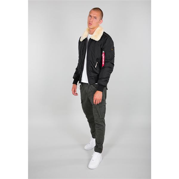 Alpha Industries Jacket Injector III black/beige, M