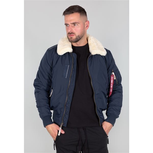 Alpha Industries Bunda Injector III, modrá XL
