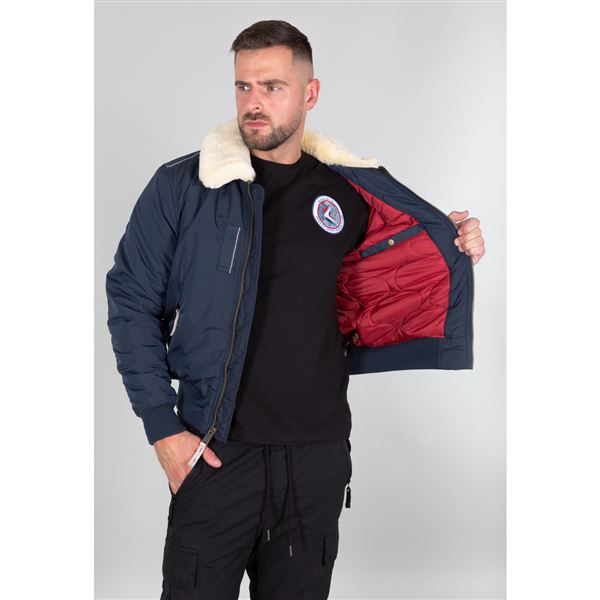 Alpha Industries Jacket Injector III rep.blue, M