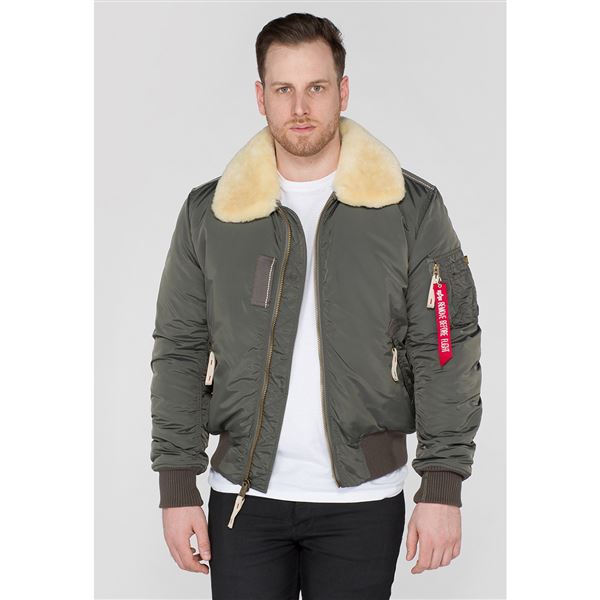 Alpha Industries Bunda Injector III, tm. šedá XL