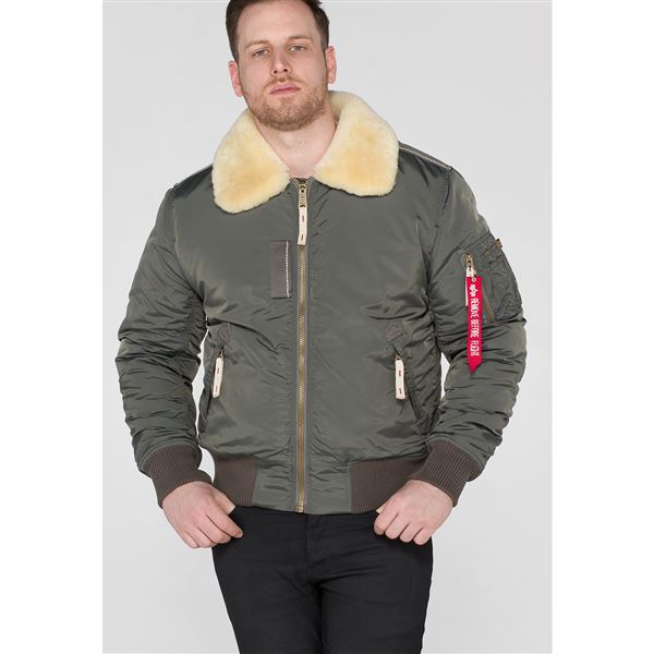 Alpha Industries Bunda Injector III, tm. šedá XL