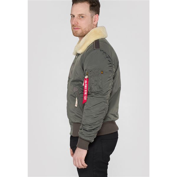 Alpha Industries Bunda Injector III, tm. šedá XL