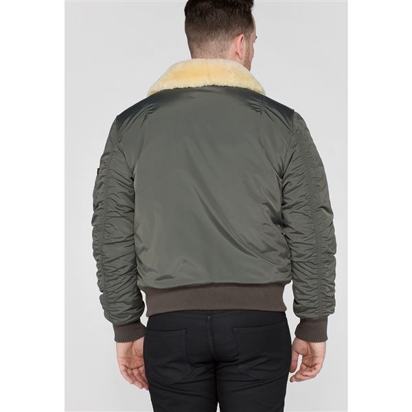 Alpha Industries Bunda Injector III, tm. šedá XL