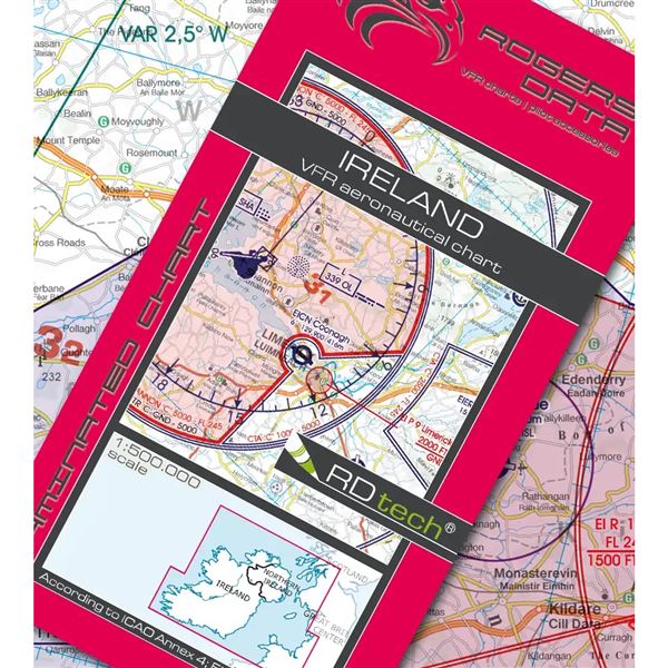 Ireland VFR ICAO Chart 2025