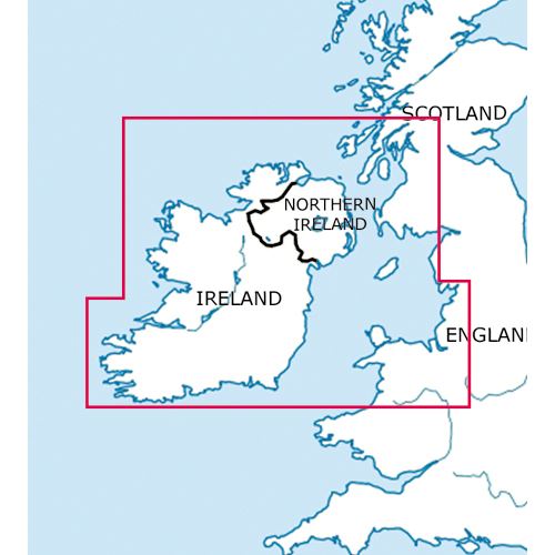 Irsko VFR ICAO mapa 2024