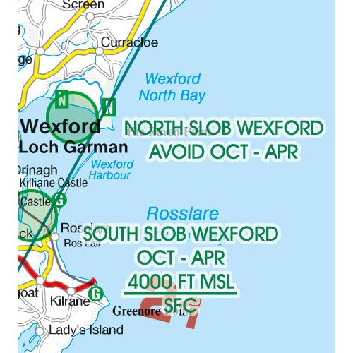 Ireland VFR ICAO Chart 2024