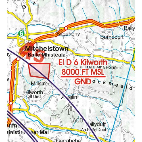 Ireland VFR ICAO Chart 2024