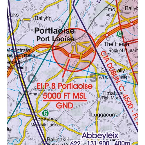 Ireland VFR ICAO Chart 2025