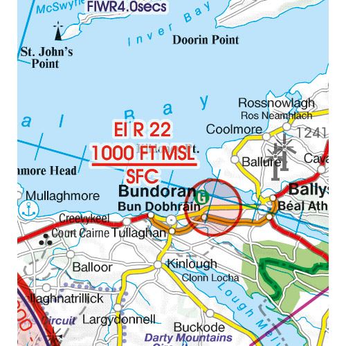 Ireland VFR ICAO Chart 2024