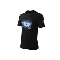 ANTONIO T-Shirt with fighter JAS-39/C GRIPEN, black, XL