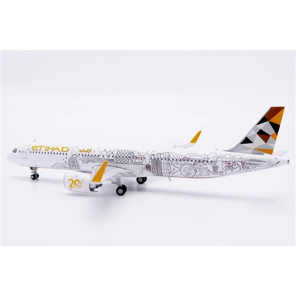 Model A321-251N Etihad Airways "20 Years" 1:400