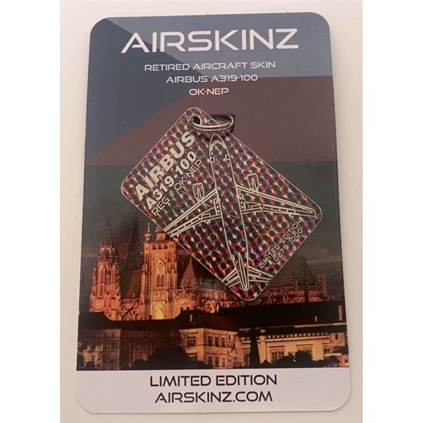 Přívěsek A319 Czech Airlines, Disco Dots