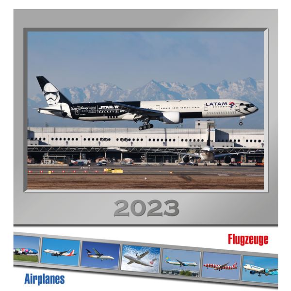 Kalendář Airplanes 2023