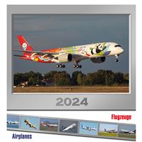 Kalendář Airplanes 2024