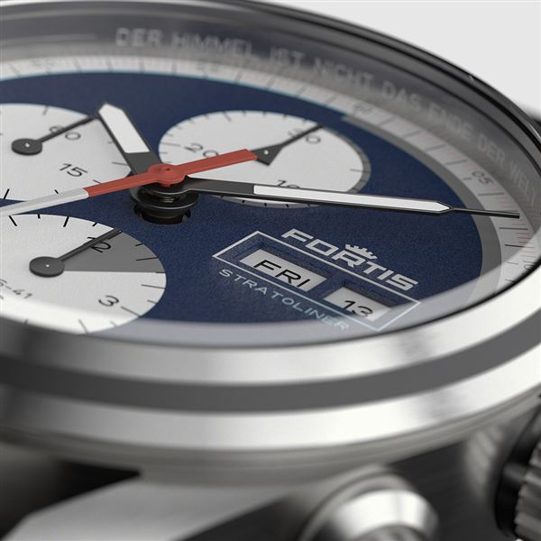 Hodinky FORTIS - Cosmonautis Stratoliner S-41 Blue Japan