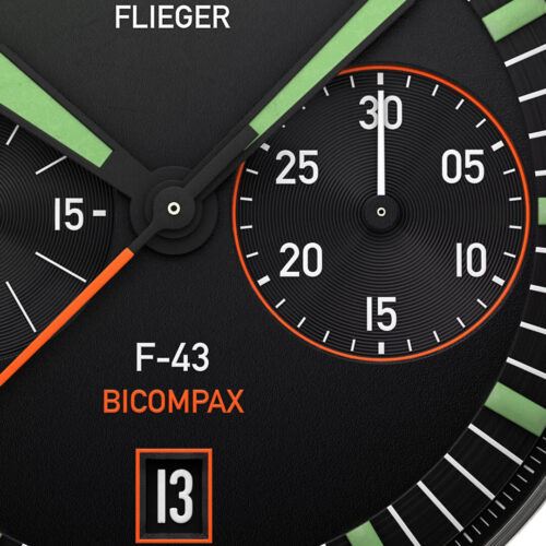 Hodinky FORTIS - Aviatis Flieger F-43 Bicompax