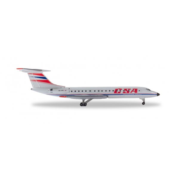 Model Tu-134A ČSA "1990" 1:500